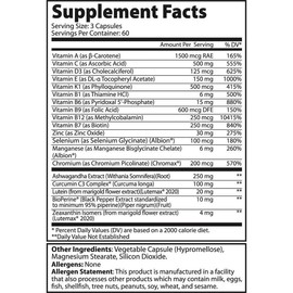 Ekko Multivitamin 3rd Party Tested - Size: 180 Servings