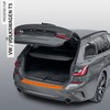 SPF24 Loading Sill Protection Film Black Textured Matt for VW