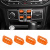 CheroCar for Jeep JL Window Switch Button Cover Trim Interior