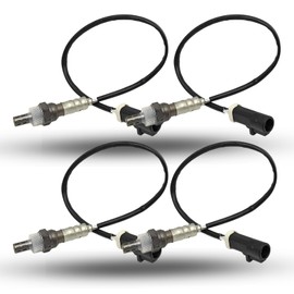 WZODKJ Oxygen Sensor Upstream Downstream for 1990-2014 Ford F150 F250 Ranger Expedition Explorer Escape, Lincoln & More Replace,Mazda Tribute, 15717, 15664, 15716, ZZC318861(4PCS)