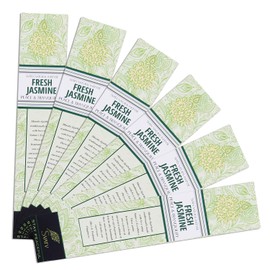 SVATV Antique Jasmine Incense Sticks with 6 Incense Sticks for Meditation, Yoga, Spiritual, Aromatherapy, Energy Cleansing - 15g x 6 | 90g