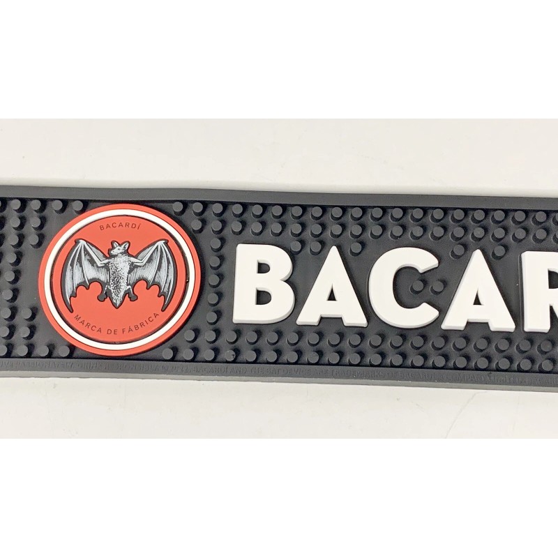 Bacardi New Bacardi Rum - Rubber Bar Mat - Bat