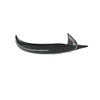 Carbon Fiber Rearview Side Mirror Cover Cap Housing Ox Horn