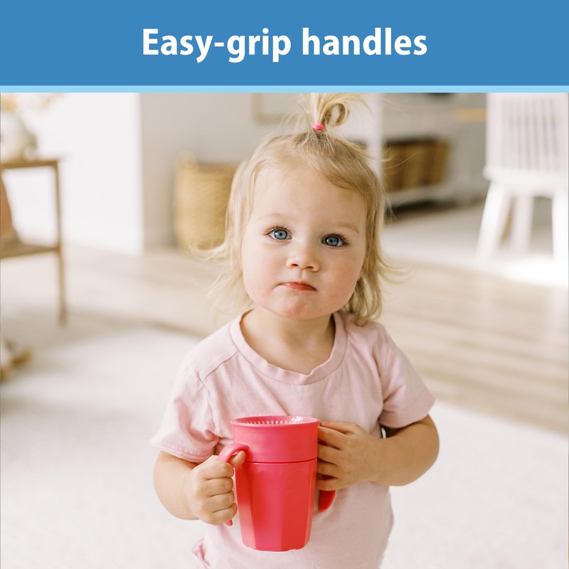 Dr. Brown's Milestones Cheers 360 Spoutless Transition Cup with Handles,