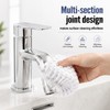 Flexible Cleaning Brush-Bendable Crevice Brush for Bathroom and Kitchen-Soft Scrub