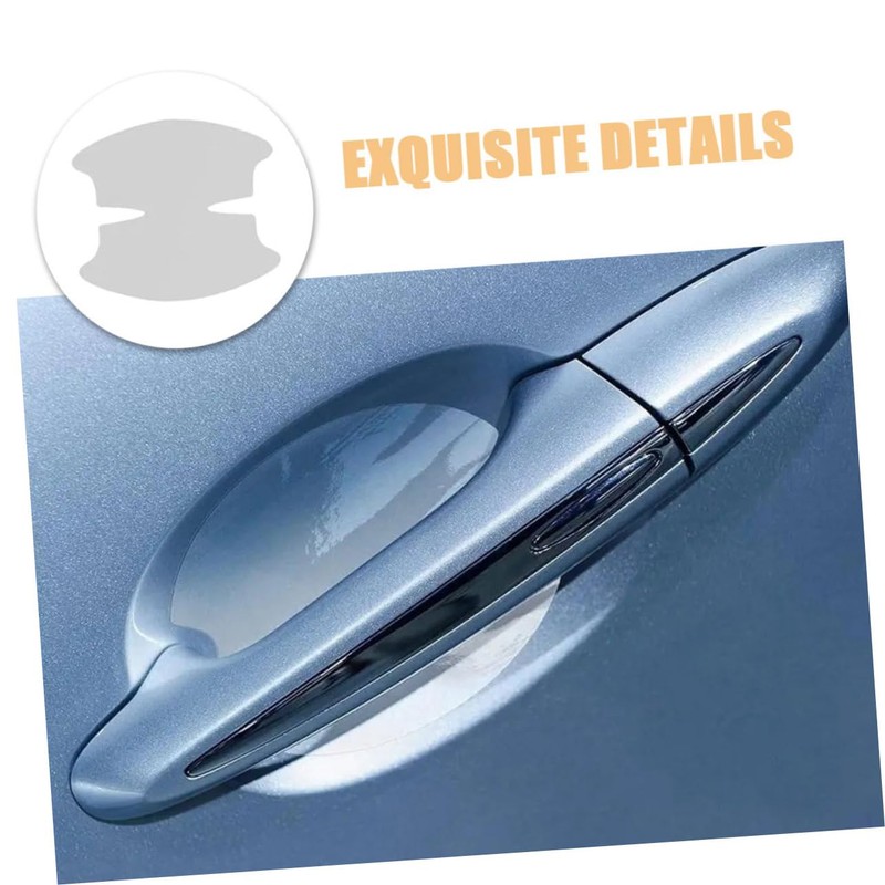 Mobestech Door Handle Guard Car Door Edge Protector Anti-Scratch Sticker