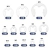 Glvaner E-Shape Snap Ring Circlip Kit Snap Ring Removal E-Ring