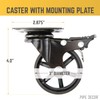 PIPE DECOR Mounted Swivel Caster Wheels (4-Pack), Mountable Casters for