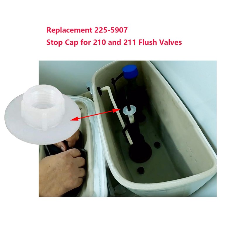 225-5907 Stop Cap for 210 and 211 Flush Valves (5)