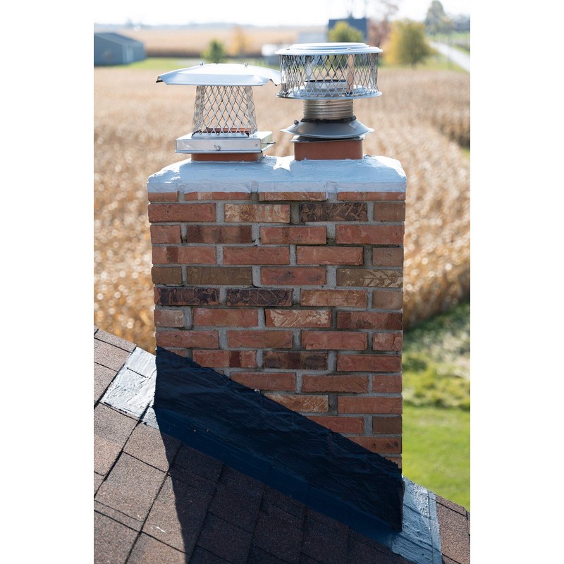 MasonryDefender Chimney Flashing Sealer - Flexible Chimney Sealant Protects Against