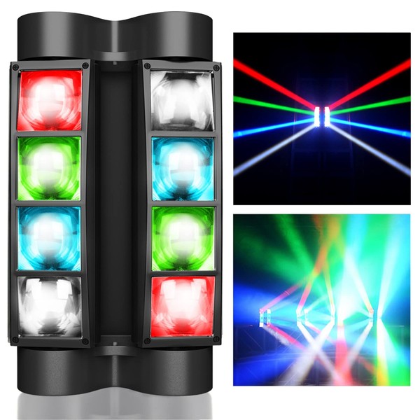 BETOPPER Stage Light, Moving Head DJ Light for Parties, RGBW