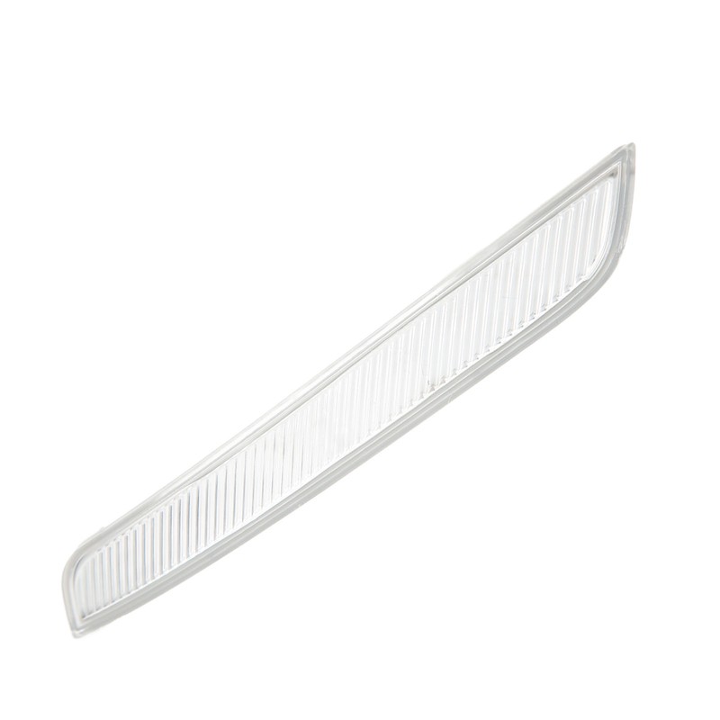 Front Bumper Reflector Clear White Improve Car Visibility Side Marker