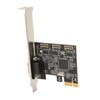 PCIe X1 RS232 Serial Adapter Card Single Port PCI Express