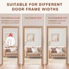 71" Extra Tall Cat Gate,Jump Proof Durable Adjustable Width 33-37.8",
