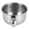 Shaving Soap Bowls, 4.3 x 2.0inch Stainless Steel Shaving Brush