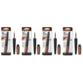Revlon Colorstay Micro Easy Precision Liquid Liner, 302 What The Fudge  (4 Pack)