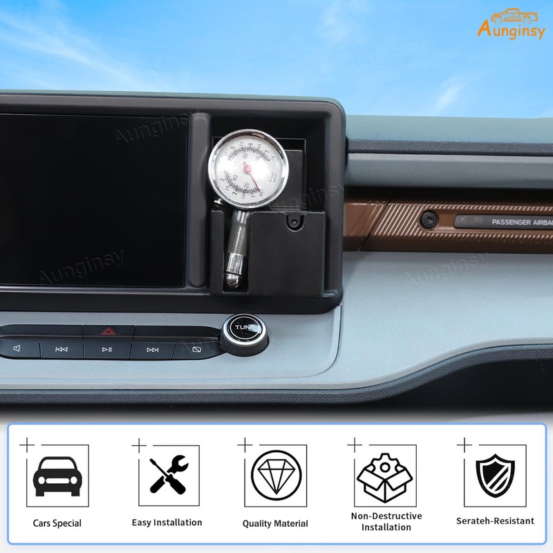 Aunginsy Center Console Dashboard Storage Box Compatible with Ford Maverick