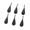 Harmony Fishing - Tungsten Teardrop DropShot/PowerShot Weights (3/4oz (4 Pack))
