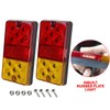 Led Trailer Tail Light Kit Pair Plug, 8M 5 Core