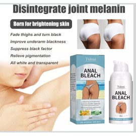 Tidoxi Dark Skin Bleaching Cream Max Strength Whitening Lightening for Face & Body 60ml