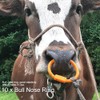 10Pcs Nylon Bull Nose Ring Accessory for Cattle Cow Farm