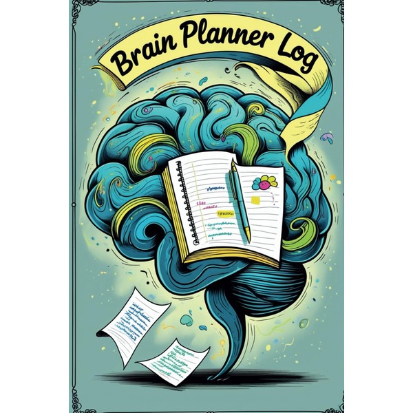 Brain Dump Notebook: Daily Organizer for Random Thoughts, Tasks &