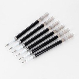 Pentel Refill Ink - for EnerGel Gel Pen, 1.0mm Metal Tip, Bold, Black Ink, Pack of 6 Refills (LR10-6A)