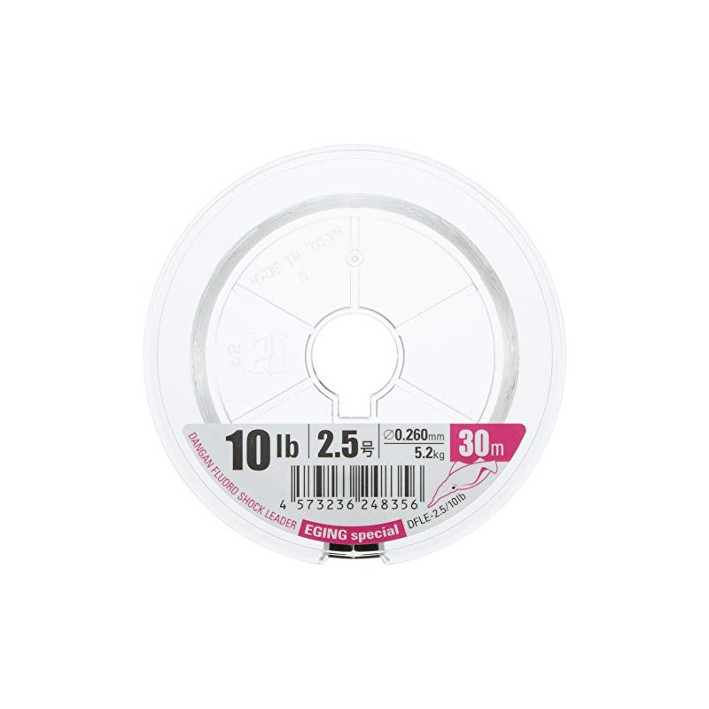 Major Craft DFLE 2.5/10lb Bullet Fluoro Shock Leader Line for