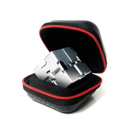 FUFUYOU Fidget Toys Infinity Cube Anxiety Stress Relief Toy for Adults and Kids Gifts (Aluminum Alloy Material Ultra Durable)