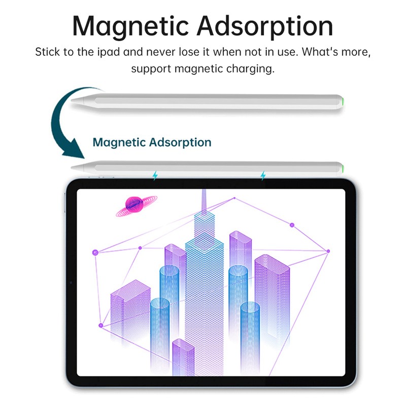 Active Capacitive Pen Stylus Pen with Magnetic Charging Palm Rejection