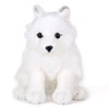 Carolata Arctic Fox Plush Toy (Sitting Series/Gentle Texture), Realistic Fox,