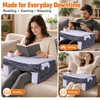 Memory Foam Lap Desk Pillow for Reading & Gaming –