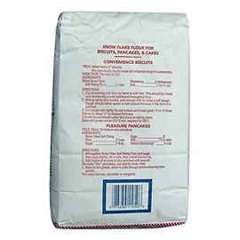 White as Snow Self-Rising Flour 80 Ounces