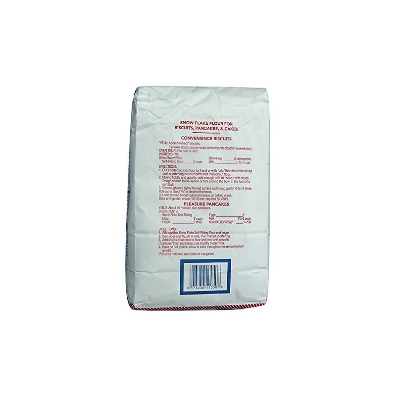 White as Snow Self-Rising Flour 80 Ounces