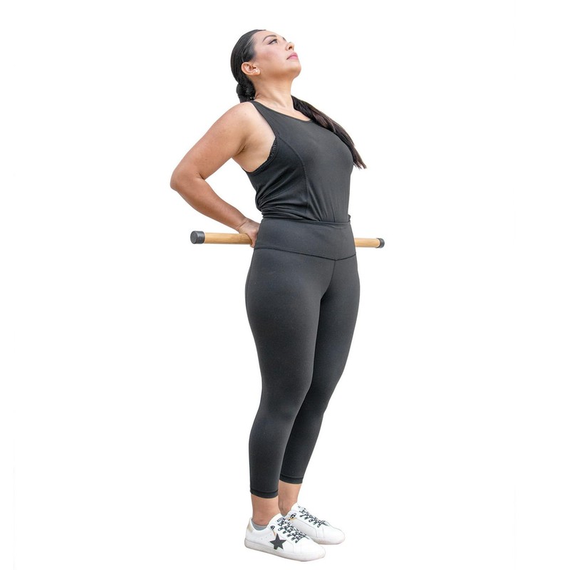 MobileVision 26" Inch Bamboo Stick for Yoga & Sport Fitness,