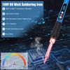 ANBES Soldering Iron Kit, 90W 110V Fast Heat up LCD