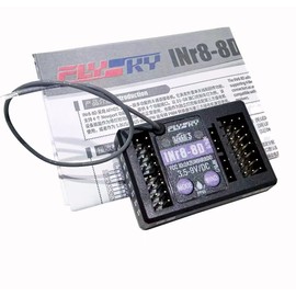 Flysky INr8-8D Receiver for NB4+ NB4 Pro AFHDS 3 Support S.Bus and 8 Channel Rc Car Light Control w/Failsafe