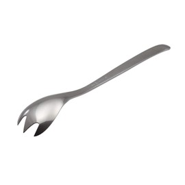 Sori Yanagi #1250 Stainless Steel Serving Fork, Length: 8.7 inches (22 cm), Made in Japan