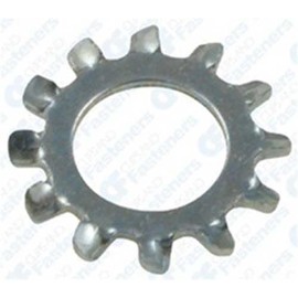 100 # 10 (3/40,6 cm) Externe Lock Unterlegscheiben Zink