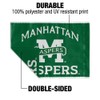 Manhattan College Jaspers Logo Car Truck Flag with Window Clip