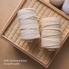 Uvolo 3 mm x 200 m Macrame Yarn, Cotton Yarn,