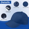 FIANA FASHIONS Unisex Adults 5 Panel Pre-Curved Plain Adjustable Baseball