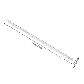 Gadpiparty 10pcs Thick Faux Doll Eyelashes Soft Lashes for Doll Making Curled Dramatic Look for Bjd and Craft Projects