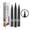 JYE Boligrafo Jye Microblading Efect Color Negro Eyebrow 10 Pzas