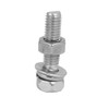 Sourcingmap M5 x 25mm 304 Stainless Steel Phillips Hex Head
