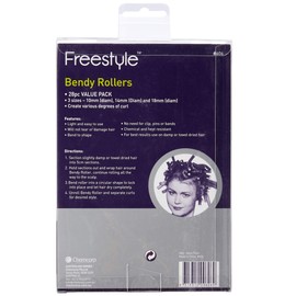 Freestyle Bendy Rollers, 28 Pieces Value Pack