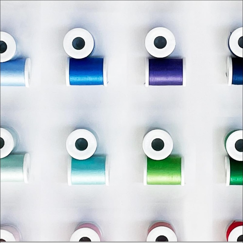 LEONIS Polyester All-Purpose Sewing Threads 110 Yards/100m 2pcs [ 78313