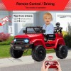 Unbranded Ride On Car Truck w/Remote Control & Spring Suspension
