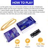 ZIGJACK Magnetic Chess Game with 20 Magnetic Stones – Portable