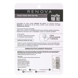 Maquillaje en Polvo Renova Beige Soleado 10.5g